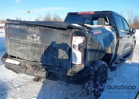 2025 Chevrolet Silverado 1500 4Wd Short Bed Lt Trail Boss from USA, damaged, VIN 3GCUKFEL3SG272364